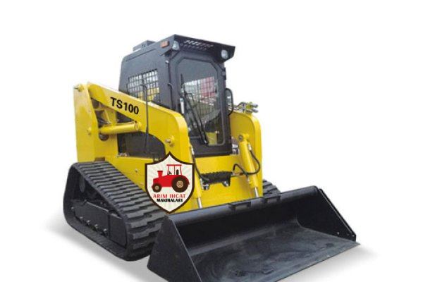 TS100 1200kg Crawler Track Skid Steer Loader