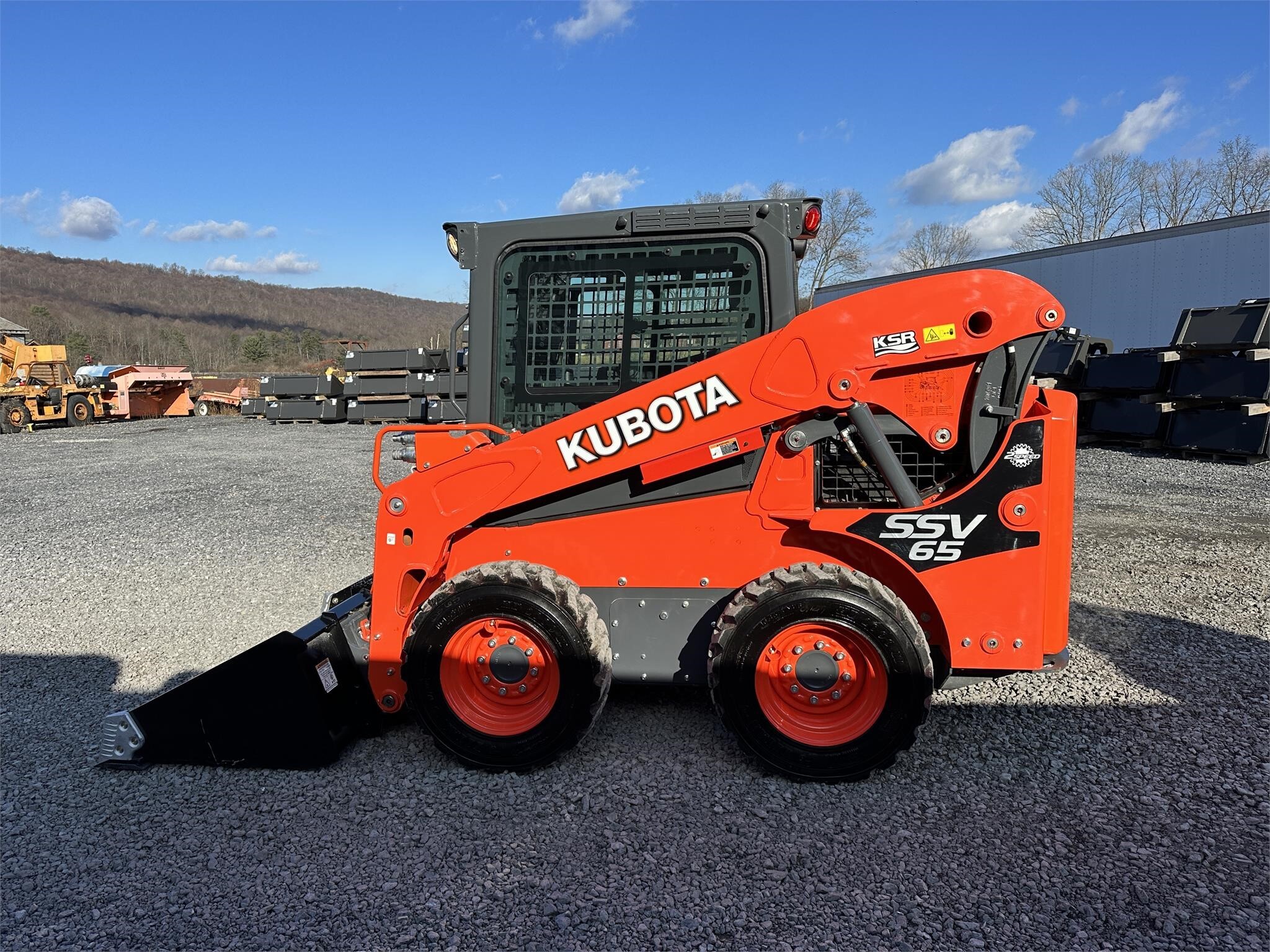 2020 Kubota SSV65 Skid Steer